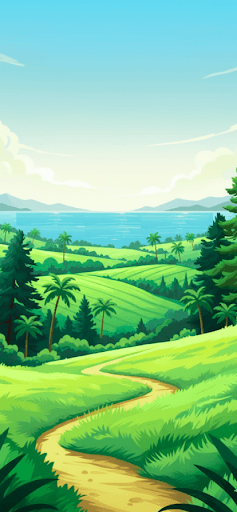 Scenic Pangasinan landscape